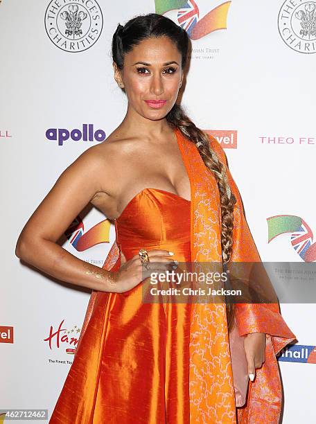 Preeya Kalidas attends the British Asian Trust dinner at Banqueting House on February 3, 2015 in London, England.