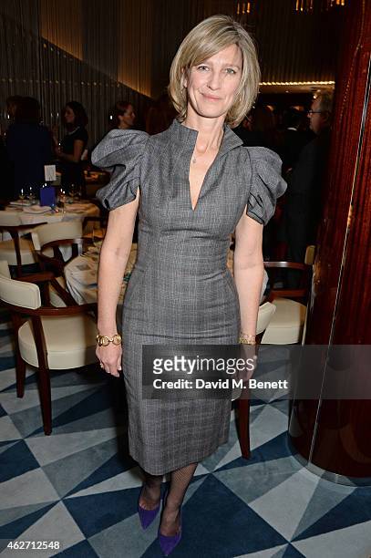 Nicola Formby attends a charity dinner which she hosted with AA Gill in support of Borne, a charity aimed at preventing disability in childbirth, at...