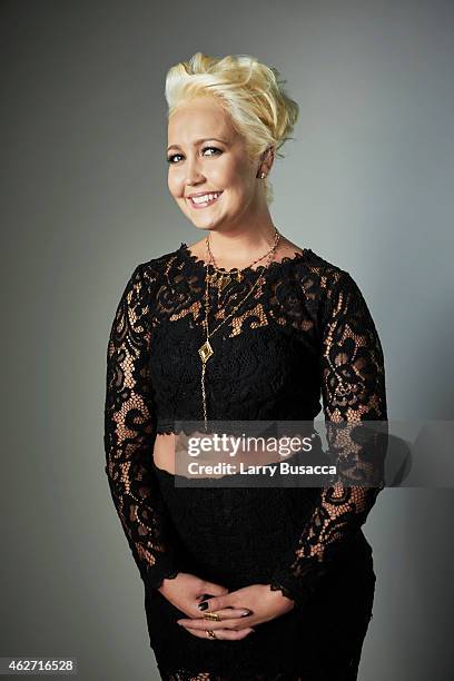 Country singer Meghan Linsey poses for a portrait on December 15, 2014 at Music City Center in Nashville, Tennessee.