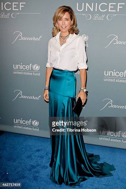 Tea Leoni attends the 2014 UNICEF ball presented by Baccarat at Regent Beverly Wilshire Hotel on January 14, 2014 in Beverly Hills, California.