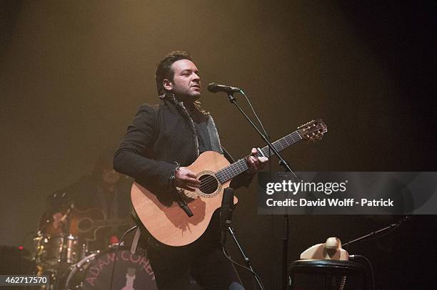 Adam Cohen performs at Le Cafe de la Danse on February 3, 2015 in Paris, France.