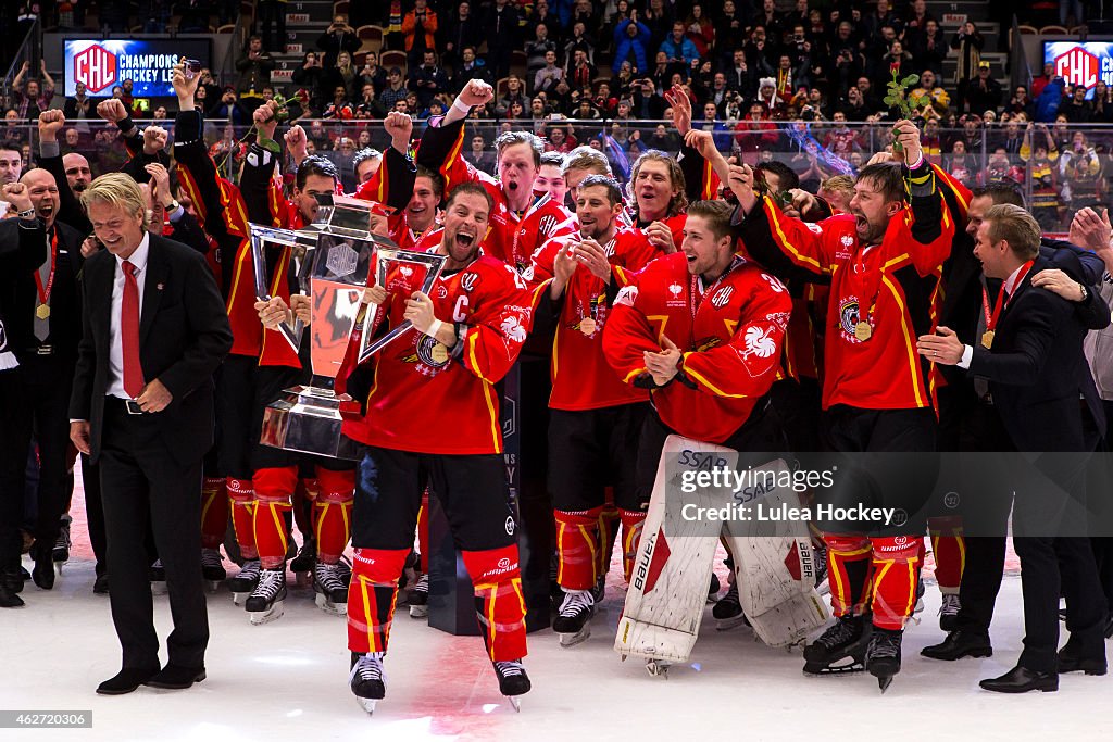 Lulea Hockey v Frolunda Gothenburg - Champions Hockey League Final