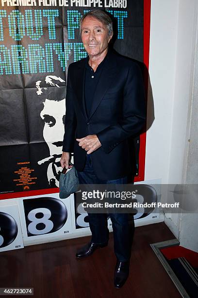 Director Francis Veber attends the Private Screening of the Movie 'Tout Peut Arriver' at Mac Mahon Cinema on February 3, 2015 in Paris, France. This...