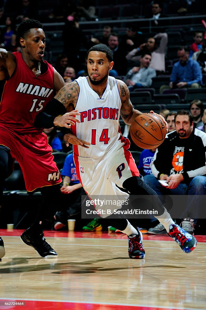 Miami Heat v Detroit Pistons