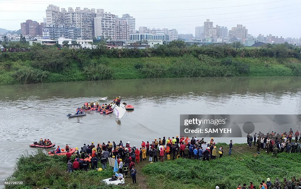 TAIWAN-PLANE-ACCIDENT