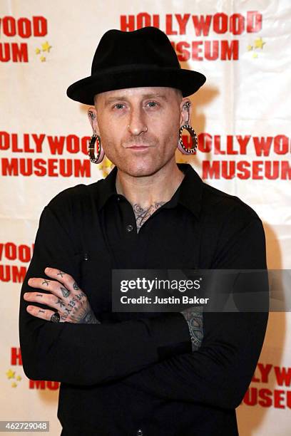 Brian Keith Thompson attends the Hollywood Museum Presents Annual Celebration of Entertainment Awards Exhibition at The Hollywood Museum on February...