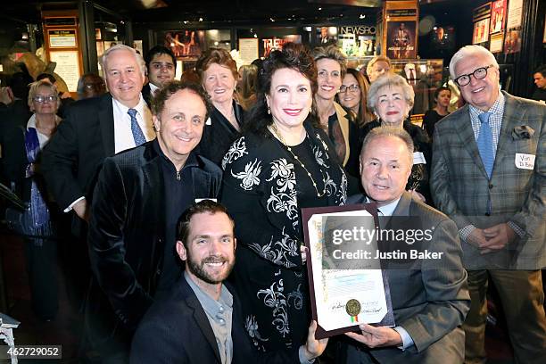 Marc Wanamaker, Dan Halden, Donelle Dadigan, and Tom LaBonge attend the Hollywood Museum Presents Annual Celebration of Entertainment Awards...