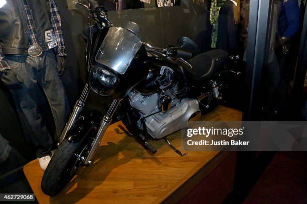 Bike from the show "Sons of Anarchy" on display at the Hollywood Museum Presents Annual Celebration of Entertainment Awards Exhibition at The...