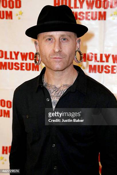 Brian Keith Thompson attends the Hollywood Museum Presents Annual Celebration of Entertainment Awards Exhibition at The Hollywood Museum on February...