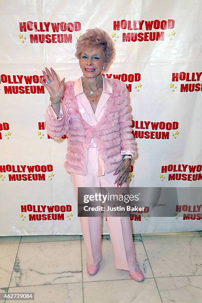 The Pink Lady attends the Hollywood Museum Presents Annual Celebration of Entertainment Awards Exhibition at The Hollywood Museum on February 3, 2015...