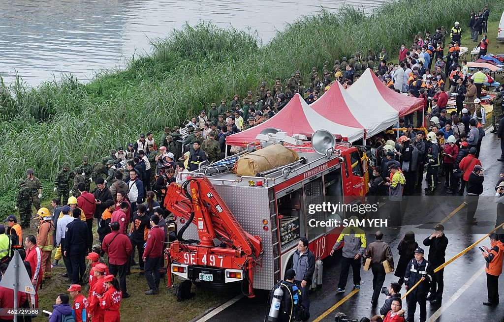TAIWAN-PLANE-ACCIDENT