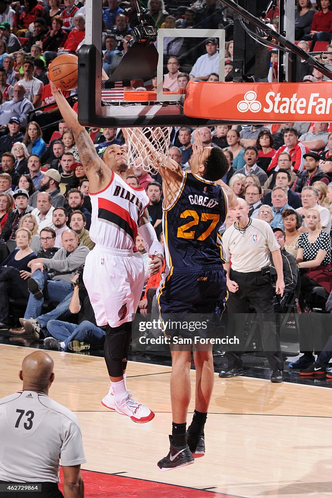 Utah Jazz v Portland Trail Blazers