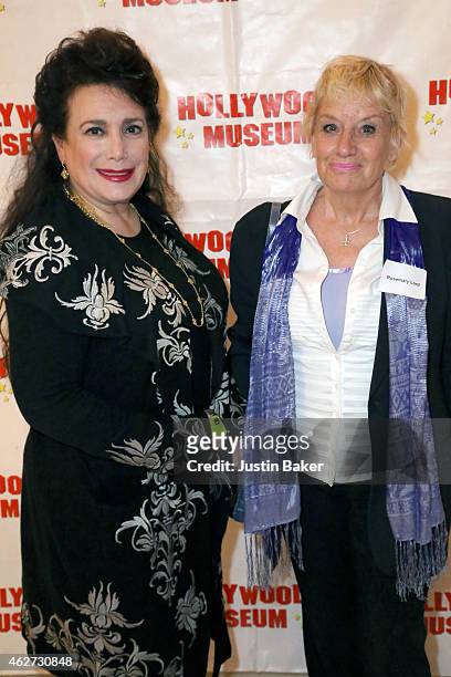 Donelle Dadigan and Rosemary Lord attend the Hollywood Museum Presents Annual Celebration of Entertainment Awards Exhibition at The Hollywood Museum...