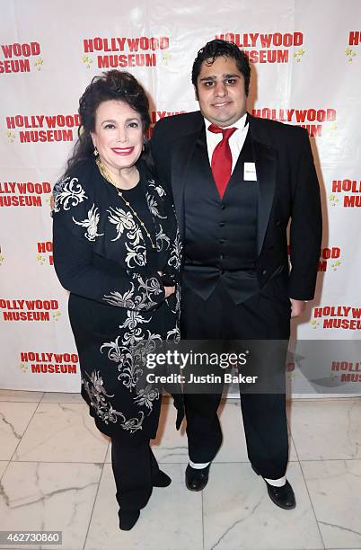 Donelle Dadigan and Mehrtash Ferdows attend the Hollywood Museum Presents Annual Celebration of Entertainment Awards Exhibition at The Hollywood...