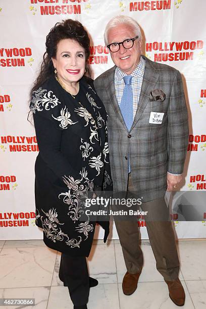 Donelle Dadigan and Vin Di Bona attend the Hollywood Museum Presents Annual Celebration of Entertainment Awards Exhibition at The Hollywood Museum on...