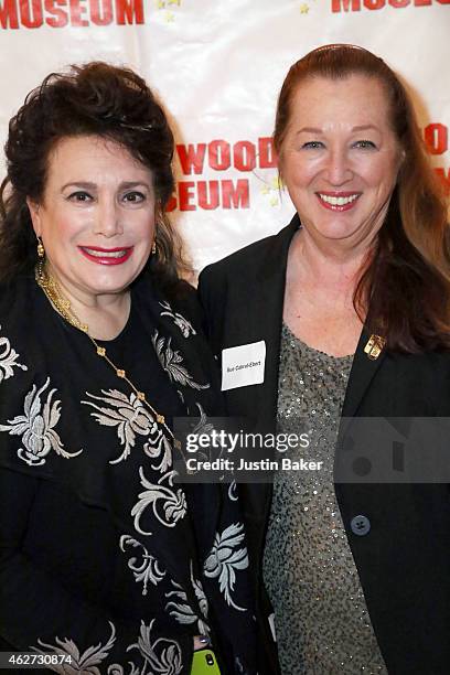 Donelle Dadigan and Sue Cabral-Ebert attend the Hollywood Museum Presents Annual Celebration of Entertainment Awards Exhibition at The Hollywood...