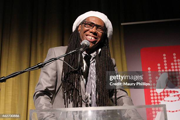 Honoree Nile Rodgers attends the Eighth Annual GRAMMY week event honoring three-time GRAMMY Winner Nile Rodgers, hosted by the The Recording Academy...