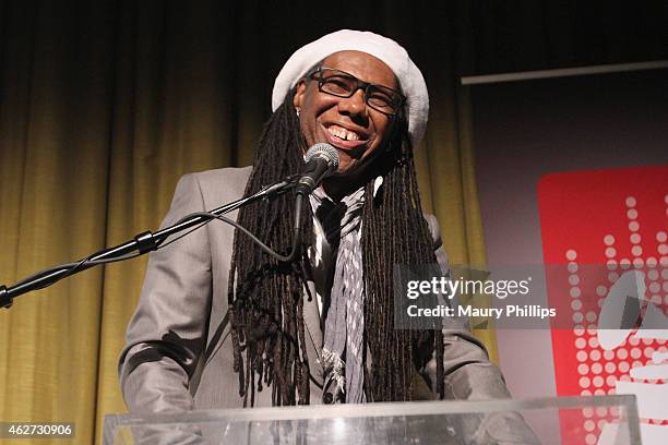 Honoree Nile Rodgers attends the Eighth Annual GRAMMY week event honoring three-time GRAMMY Winner Nile Rodgers, hosted by the The Recording Academy...
