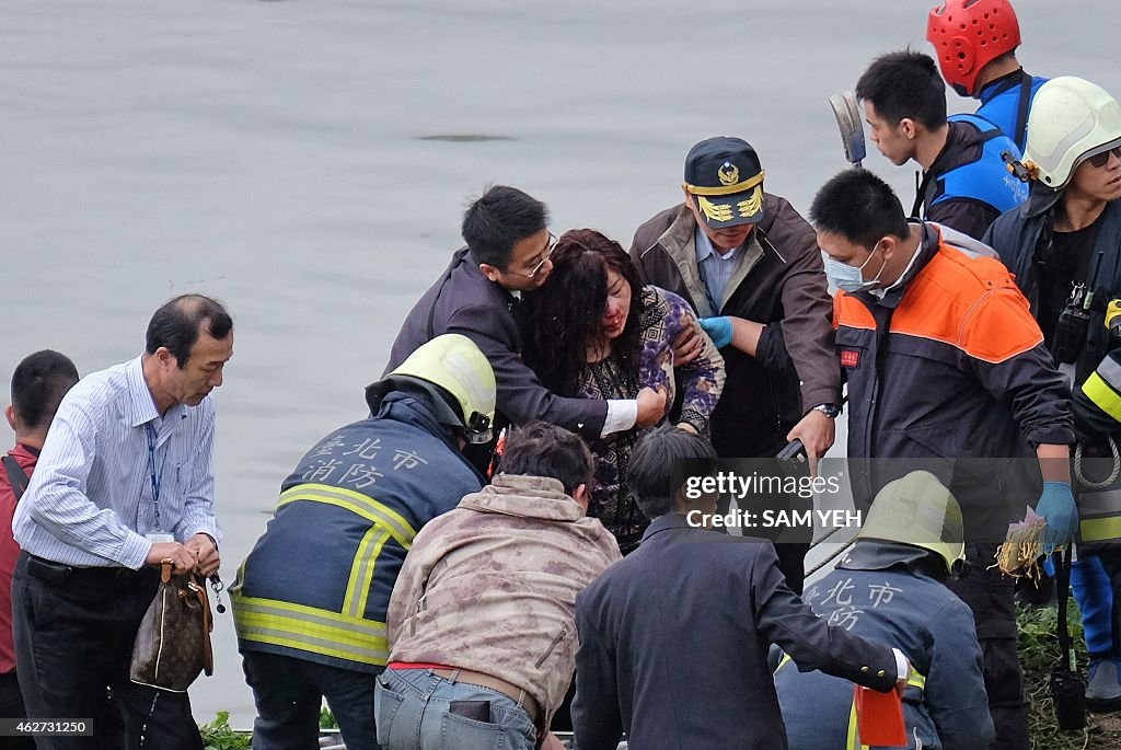 TAIWAN-PLANE-ACCIDENT