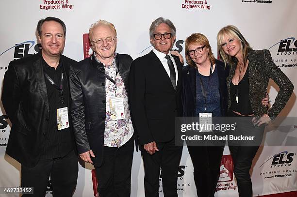 The Recording Academy Chief Advocacy Officer Daryl Freidman, Producer Peter Asher, The Village CEO Jeff Greenberg, Omnivore Recordings Cheryl...