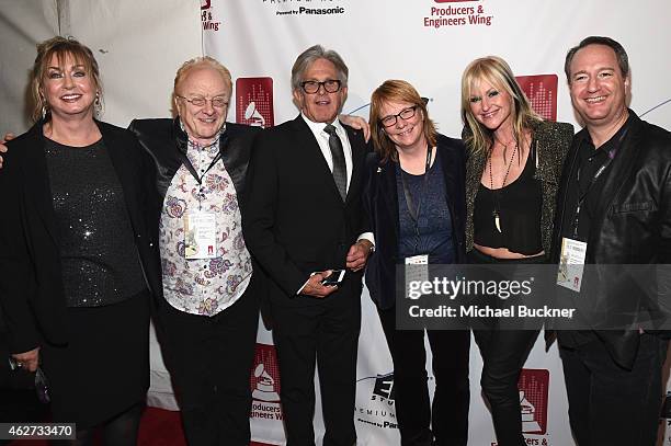 Senior Executive Director of the Producers & Engineers Wing Maureen Droney, Producer Peter Asher, The Village CEO Jeff Greenberg, Omnivore Recordings...