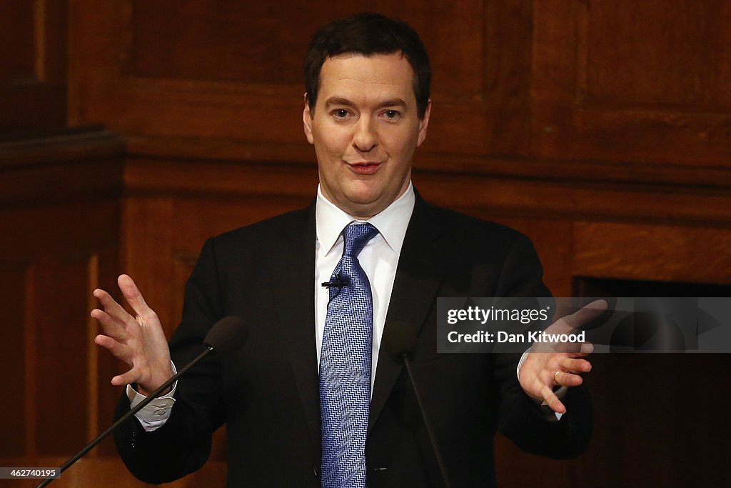 Chancellor George Osborne Speech On EU Reform