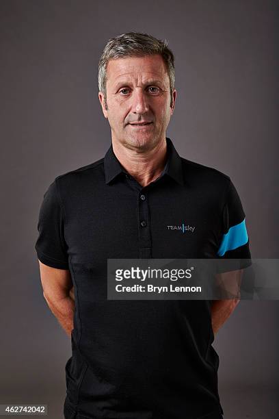 Team Doctor Dr. Richard Freeman poses during a Team SKY portrait session on October 21 in Weymouth, England.