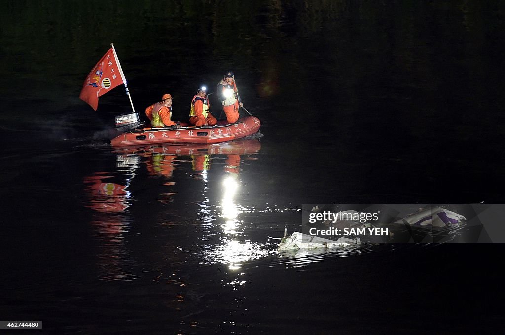 TAIWAN-PLANE-ACCIDENT