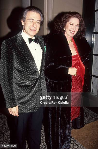 Composer Lalo Schifrin and wife Donna attend the Center Theatre Group Volunteers' "Angel's Night" Gala Salute to Hal David to Benefit the Mark Taper...