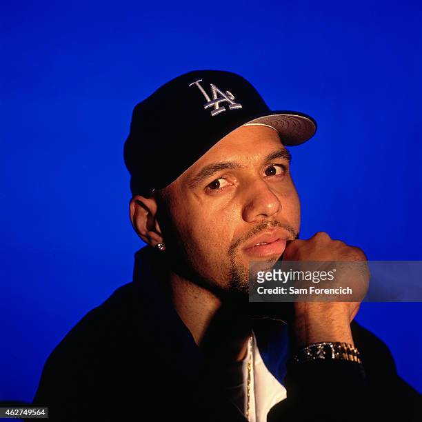 Tracy Murray of the Washington Bullets poses for a portrait during NBA All-Star Weekend on February 6, 1998 in New York City. NOTE TO USER: User...
