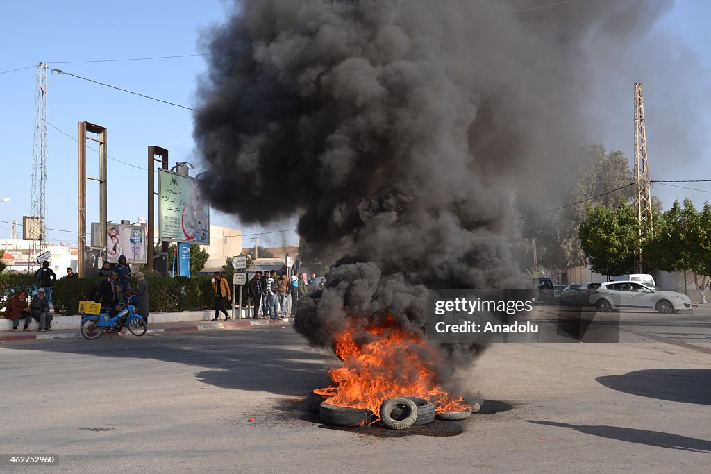 Protest in Tunisia