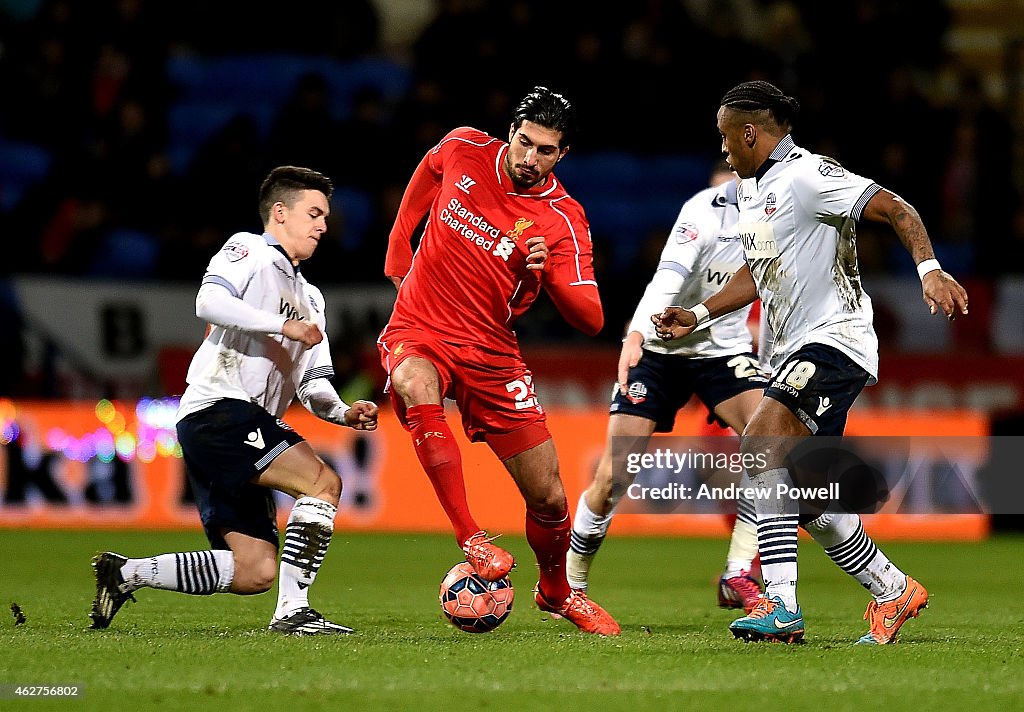 Bolton Wanderers v Liverpool - FA Cup Fourth Round Replay