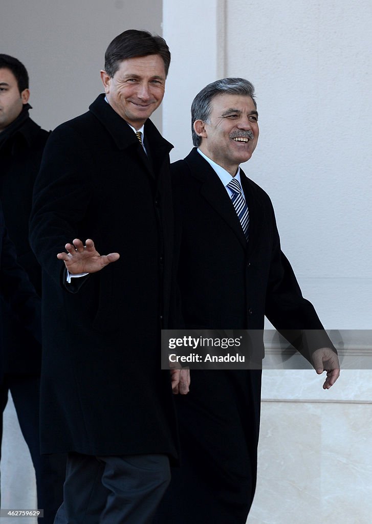 Abdullah Gul - Borut Pahor