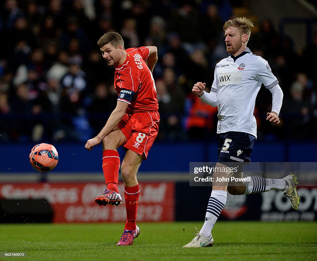 Bolton Wanderers v Liverpool - FA Cup Fourth Round Replay