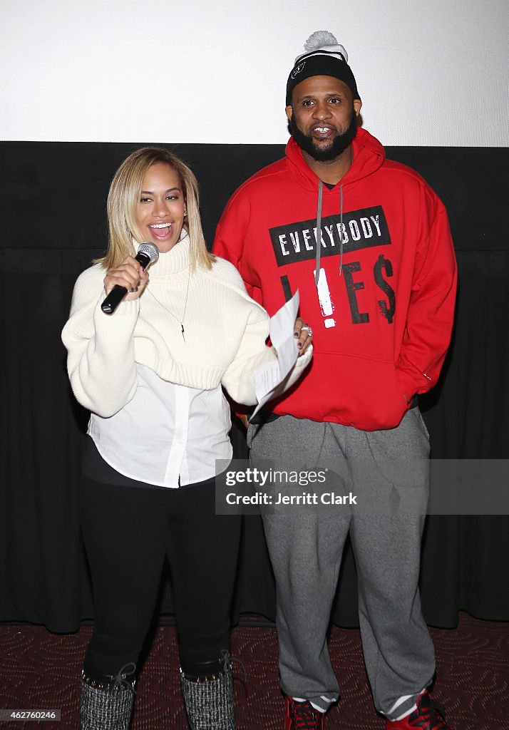 CC & Amber Sabathia And The PitCCh In Foundation Host Advance Screening of The Spongebob Movie