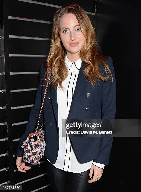 Rosie Fortescue attends an after party celebrating the launch of the Pretty Ballerinas SS15 collection hosted by Zara Martin at La Bodega Negra on...