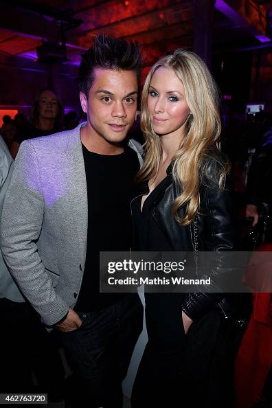 Vivien Wulf and Christopher Schnell attend the GDS Grand Opening