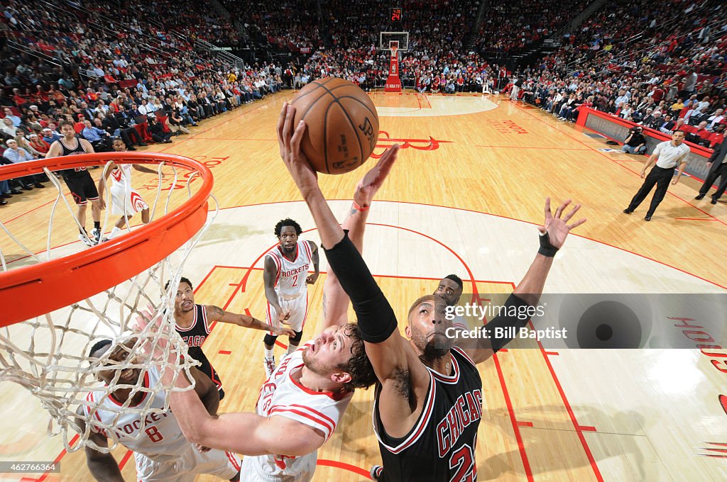 Chicago Bulls v Houston Rockets