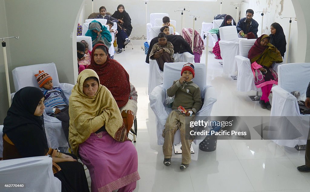 Pakistani Cancer patients are treated under  the custody of...