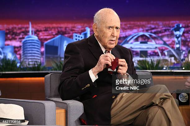 Episode 0204 -- Pictured: Comedian Carl Reiner on February 4, 2015 --