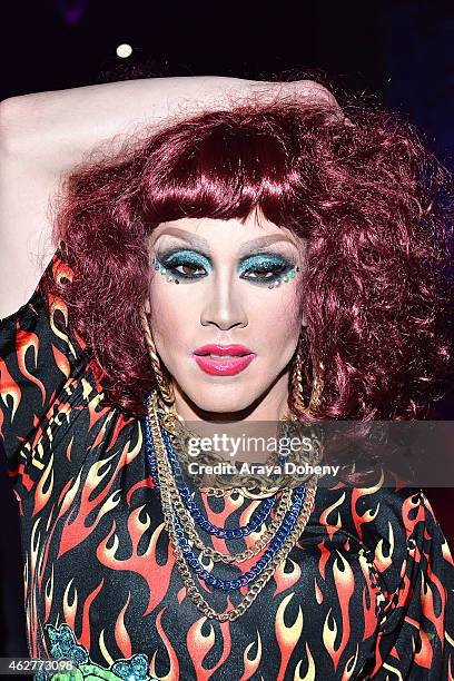 Phi Phi O'Hara attends "RuPaul's Drag Race" Battle Of The Seasons "Condragulations" Tour LA Event at The Belasco Theater on February 4, 2015 in Los...