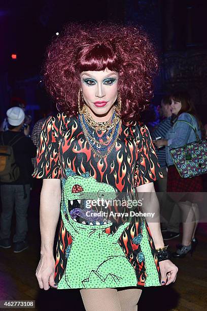 Phi Phi O'Hara attends "RuPaul's Drag Race" Battle Of The Seasons "Condragulations" Tour LA Event at The Belasco Theater on February 4, 2015 in Los...