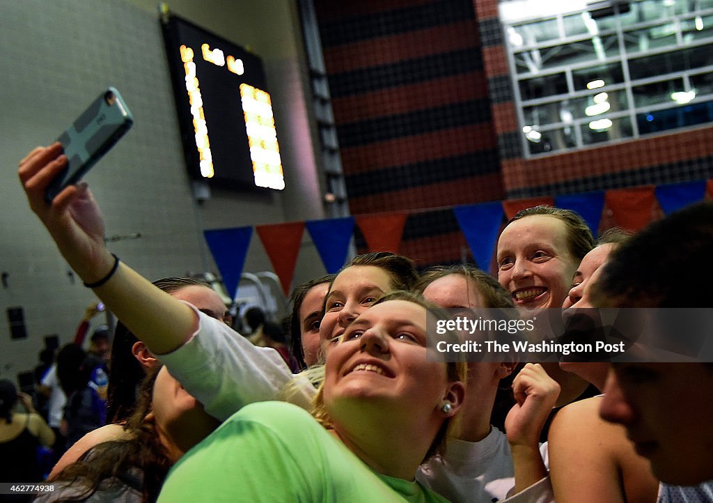 United States Olympic Swimmer Katie Ledecky