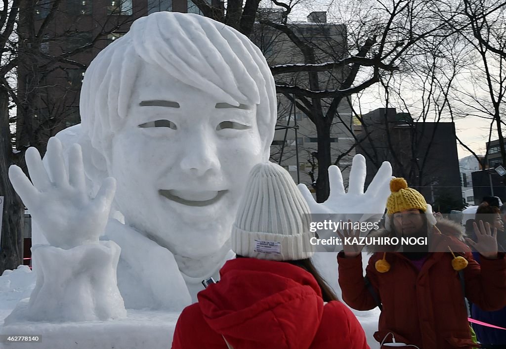 JAPAN-SNOW-FESTIVAL