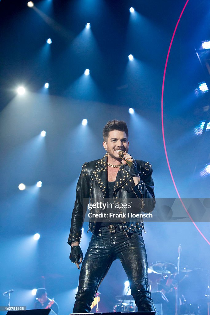 Queen + Adam Lambert Perform In Berlin