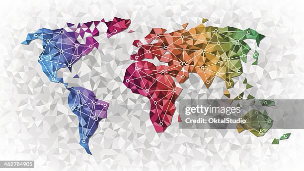 Triangular World Map Triangular World Map Photos and Premium High Res Pictures - Getty Images