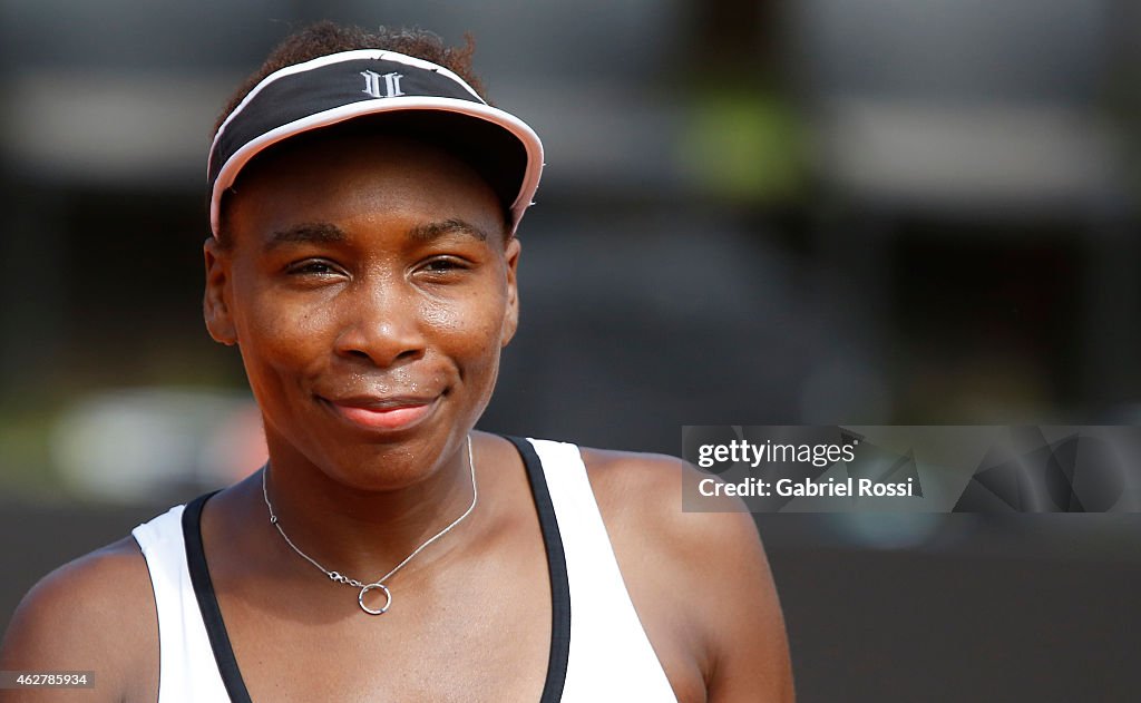 USA Training Session - Fed Cup 2015