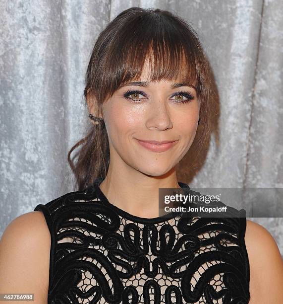 Actress Rashida Jones arrives at the 25th Annual IWMF Courage In Journalism Awards at The Beverly Hilton Hotel on October 28, 2014 in Beverly Hills,...