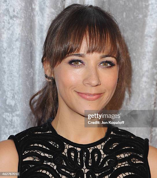 Actress Rashida Jones arrives at the 25th Annual IWMF Courage In Journalism Awards at The Beverly Hilton Hotel on October 28, 2014 in Beverly Hills,...