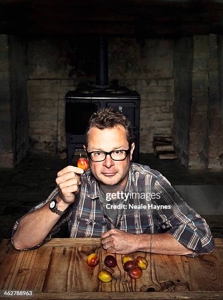 Food writer, campaigner, chef and tv presenter Hugh Fearnley Whittingstall is photographed for Channel 4 on September 18, 2013 in Bridport, England.